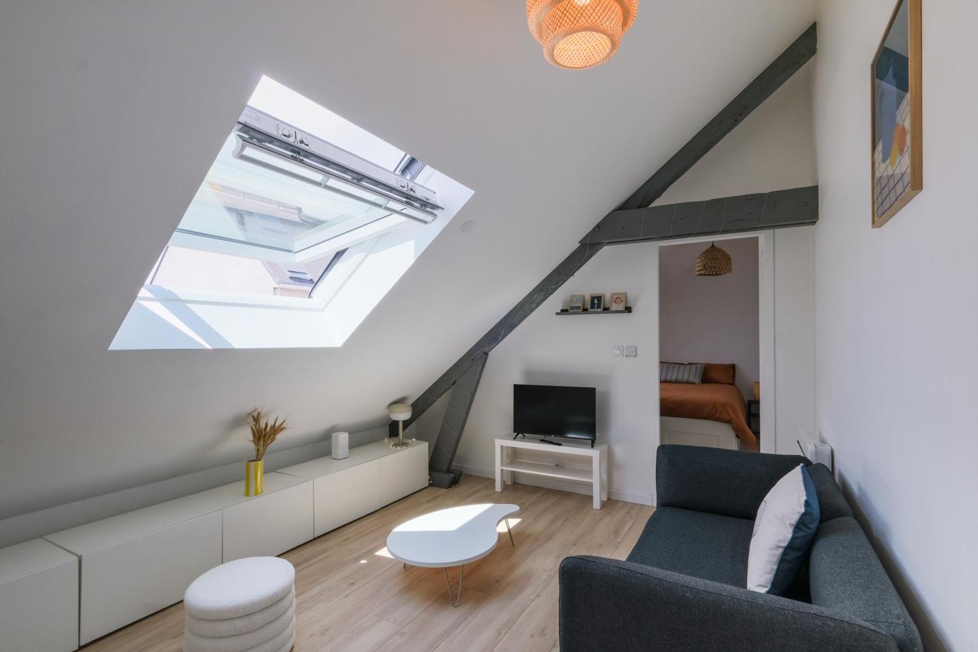 Apartament Le Perchoir Du Marche - Appt Pour 2 Saint-Nazaire  Zewnętrze zdjęcie